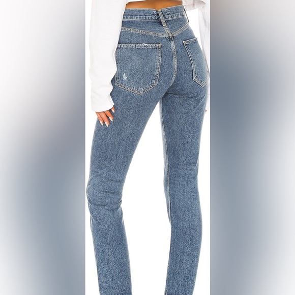 Agolde Riley Jeans in Frequency - Picture 2 of 2